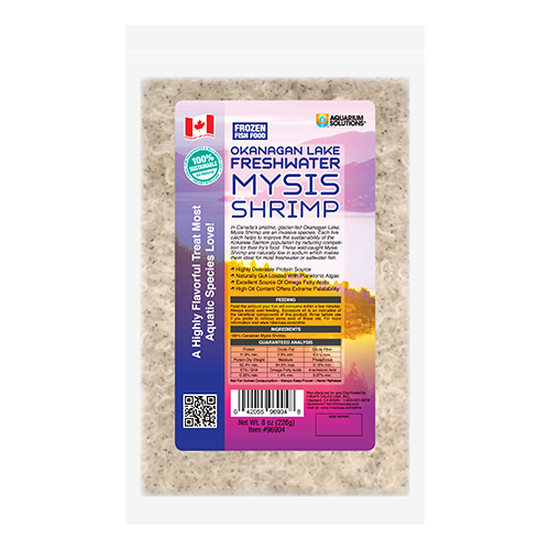 Okanagan Lake Freshwater Mysis Shrimp Hikari Bio-Pure: Only for instore Purchase 8 OZ Flat Pack
