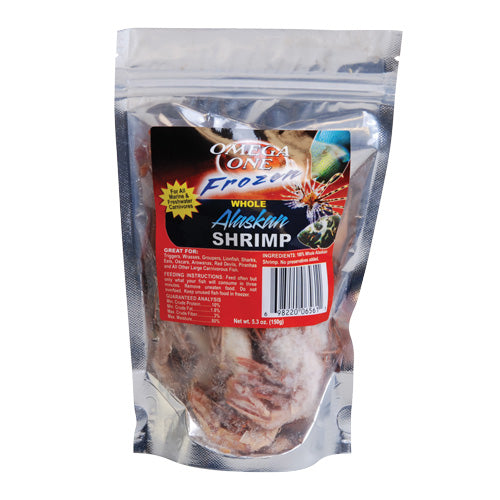 Whole Alaskan Shrimp Omega One: Only for instore Purchase