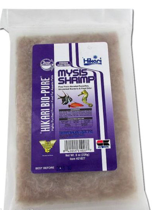 Mysis Shrimp Hikari Bio-Pure: Only for instore Purchase Flat pack 8 OZ